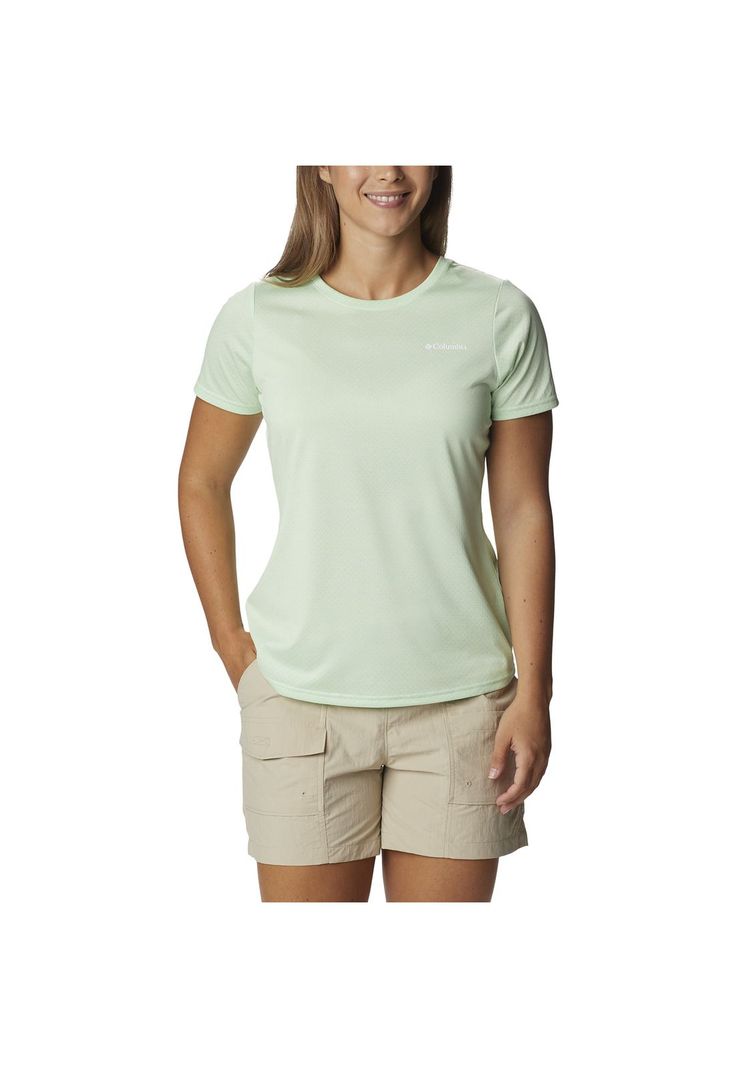 Polera M/C Alpine Chill Zero Verde Limon Mujer-0