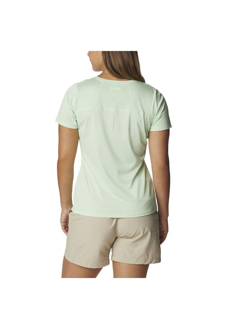 Polera M/C Alpine Chill Zero Verde Limon Mujer-4