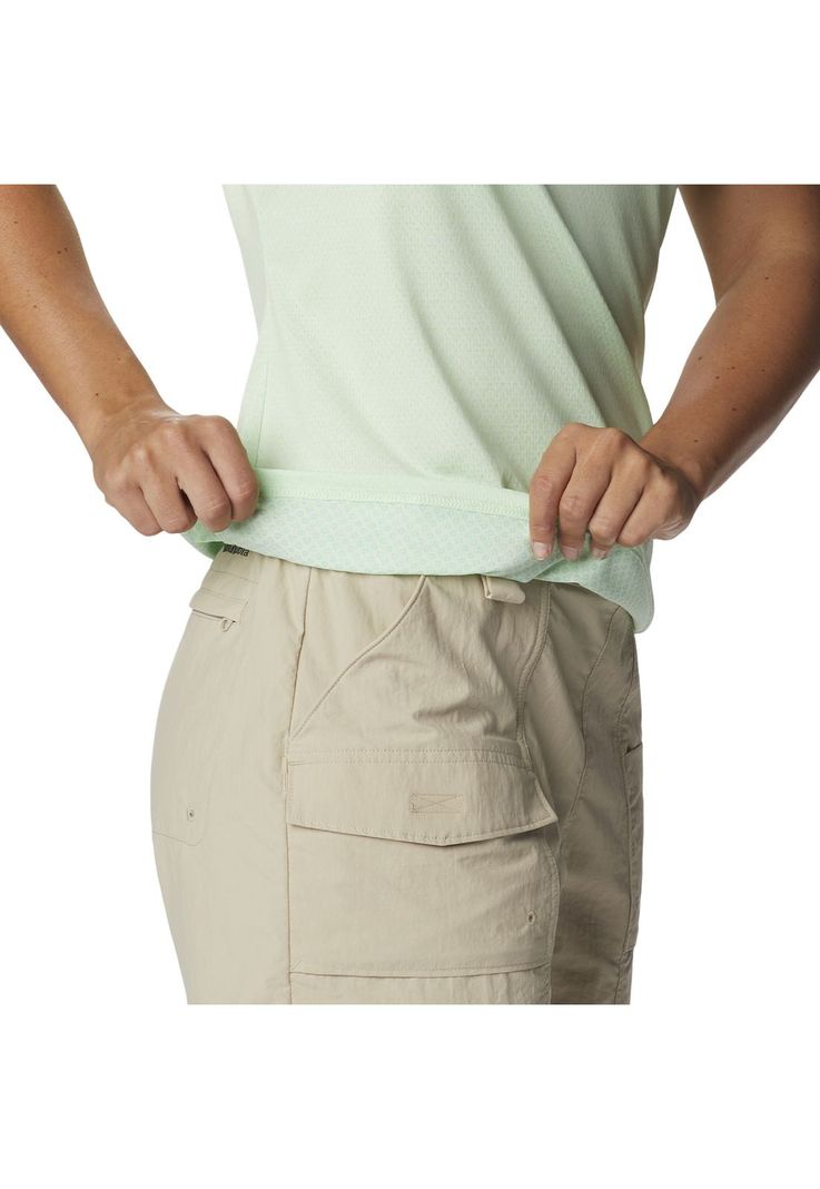 Polera M/C Alpine Chill Zero Verde Limon Mujer-5