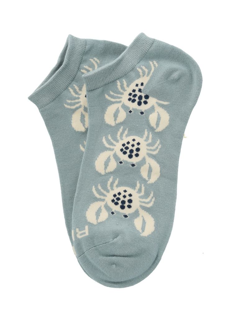 Calcetin Turquesa PeCrab Mujer-2