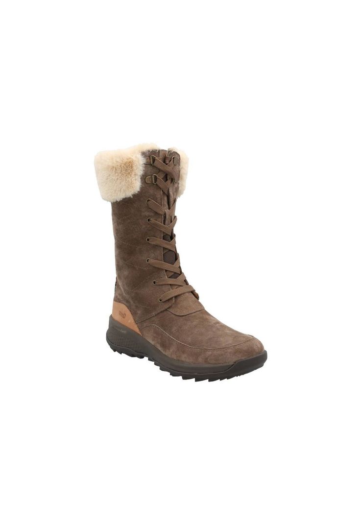 Bota Cuero Mujer Rinier Café-1