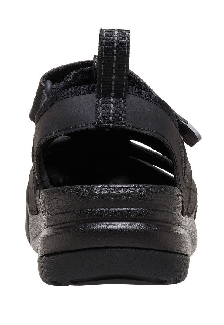 Sandalia Crocs Hombre Yukon Fisherman Negro-7