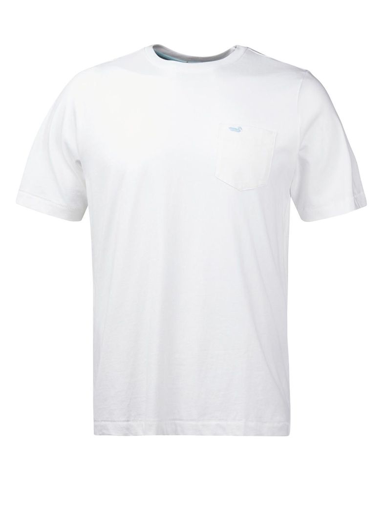 Polera Algodón Orgánico Hombre Basic Blanco