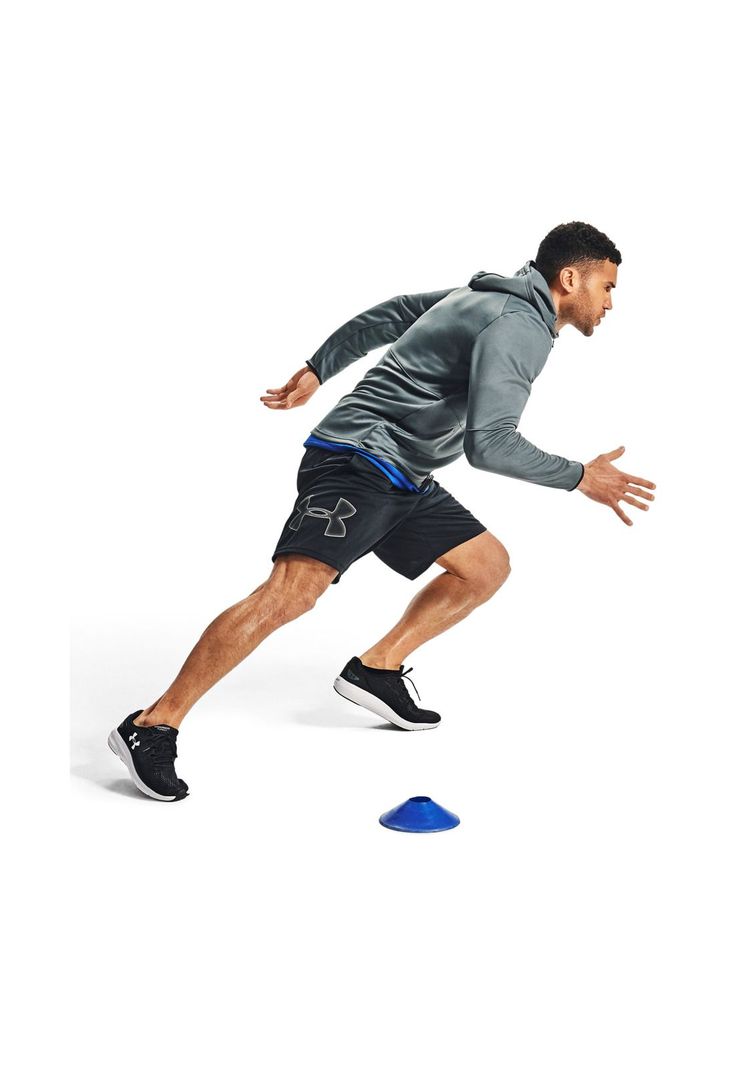 Shorts UA Tech™ Graphic para hombre Negro-2