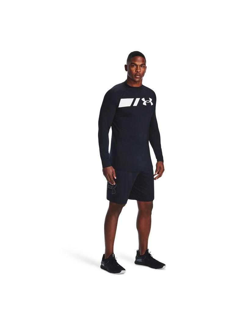 Shorts UA Tech™ Graphic para hombre Negro-3