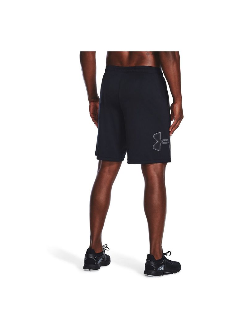 Shorts UA Tech™ Graphic para hombre Negro-4