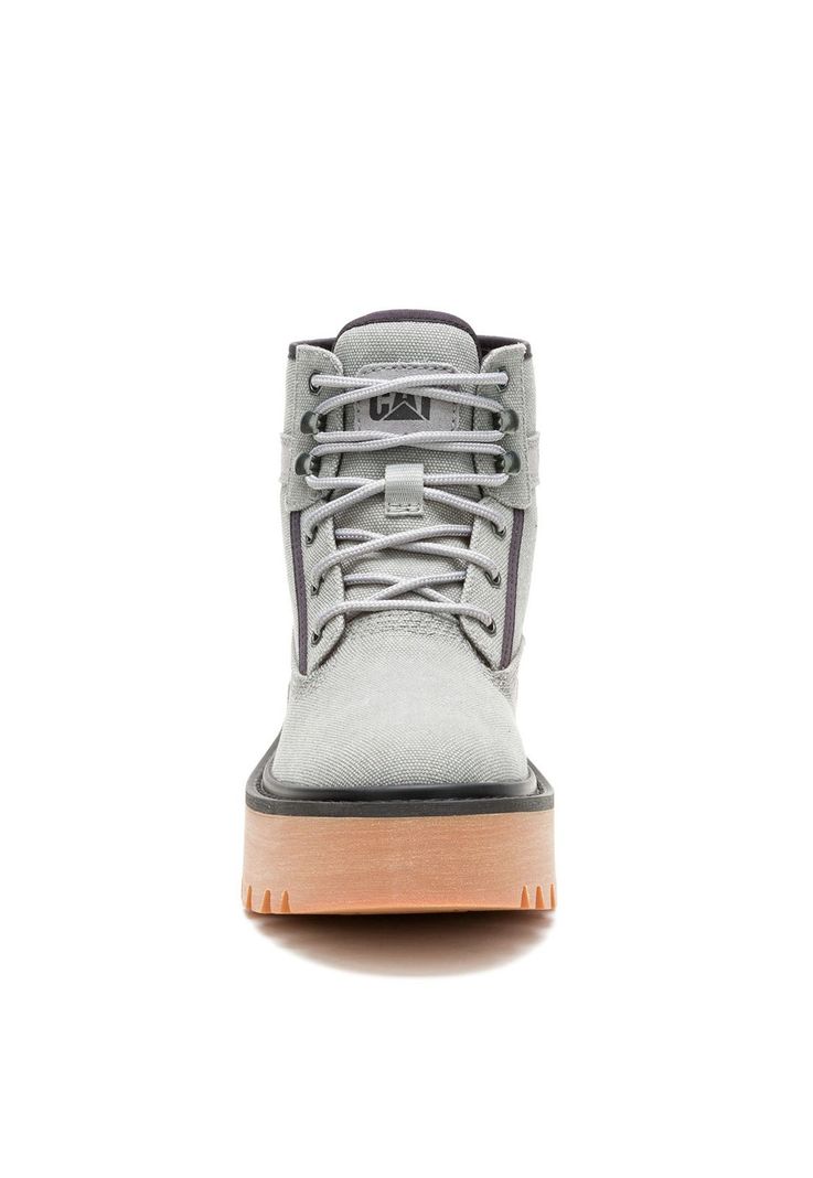 Botin Mujer Colorado Max 6 Gris Claro-4