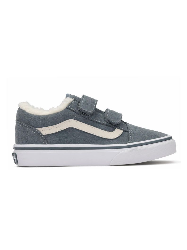 Zapatilla Niño Old Skool V Celeste