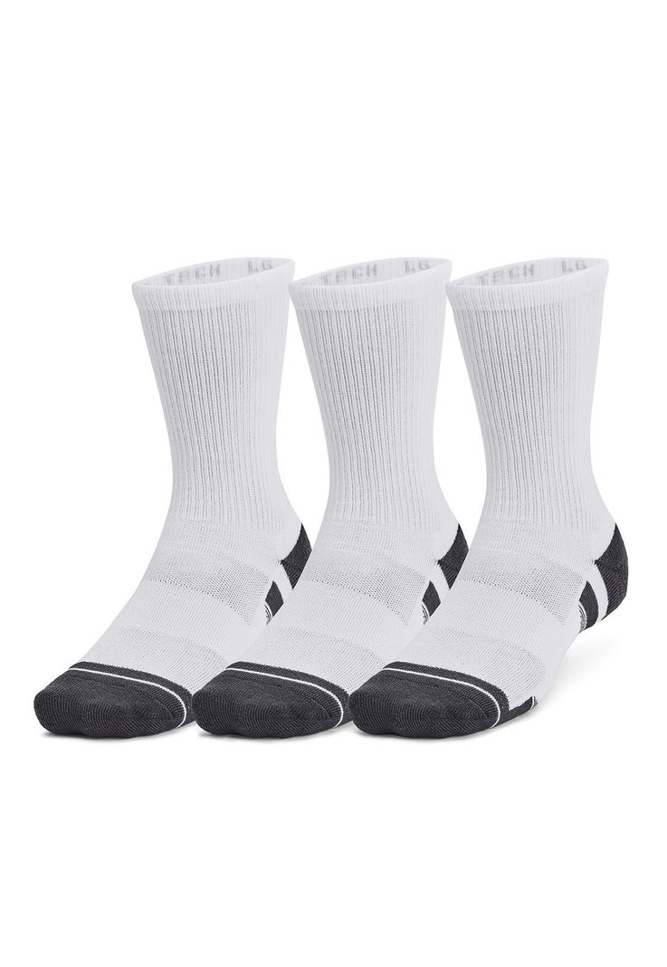 Pack 3 Calcetines unisex Tech Blanco-2