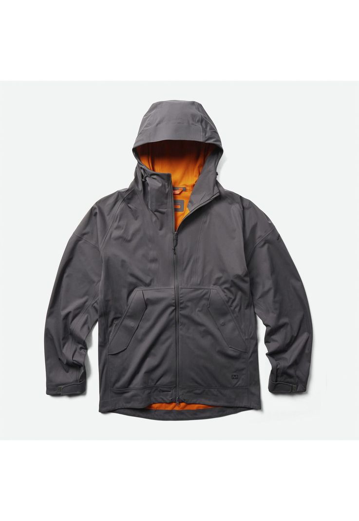Impermeable Hombre Whisper Rain Shell Gris-0