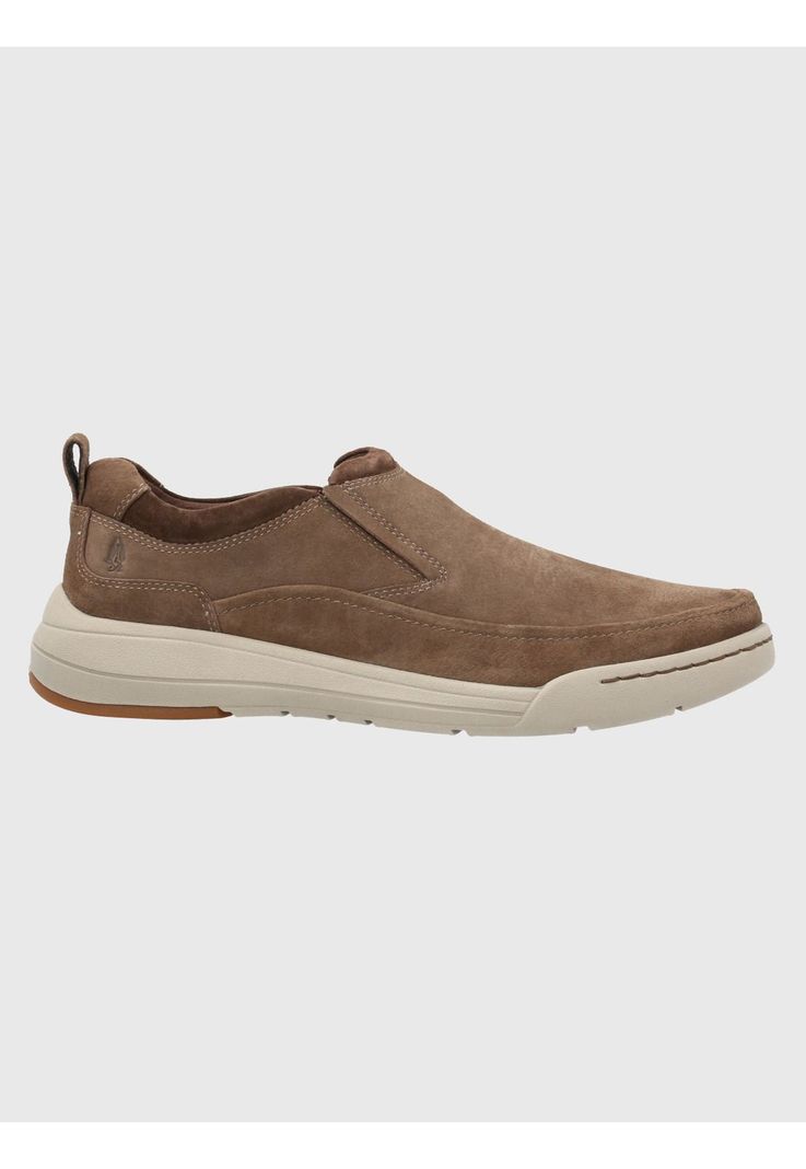 Zapato Cuero Hombre Hunt Café Oscuro-1