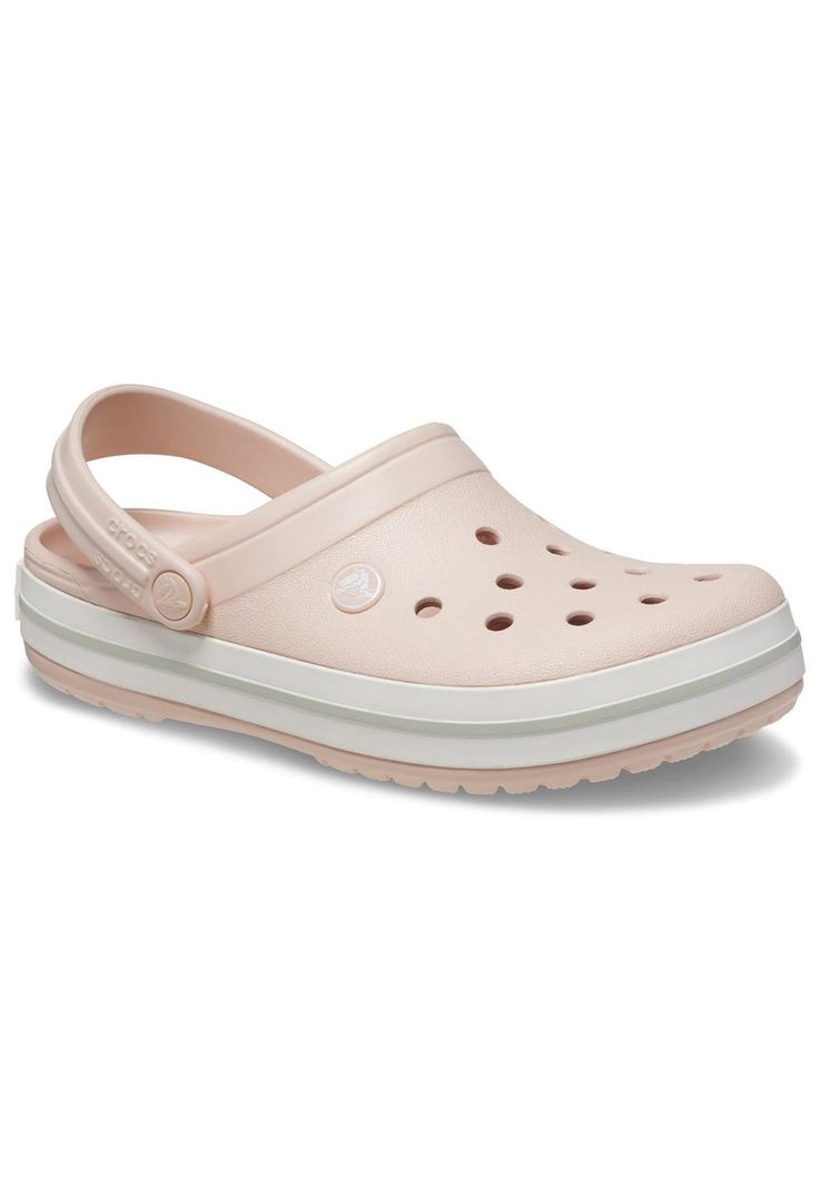 Zueco Mujer Crocband Rosado-6