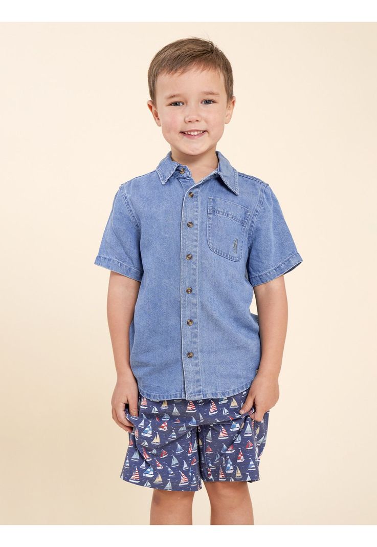 Camisa Niño Toro Denim-3