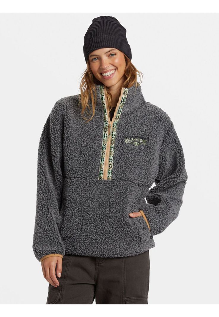 Polar Mujer Horizon Sherpa Gris A/Div-0