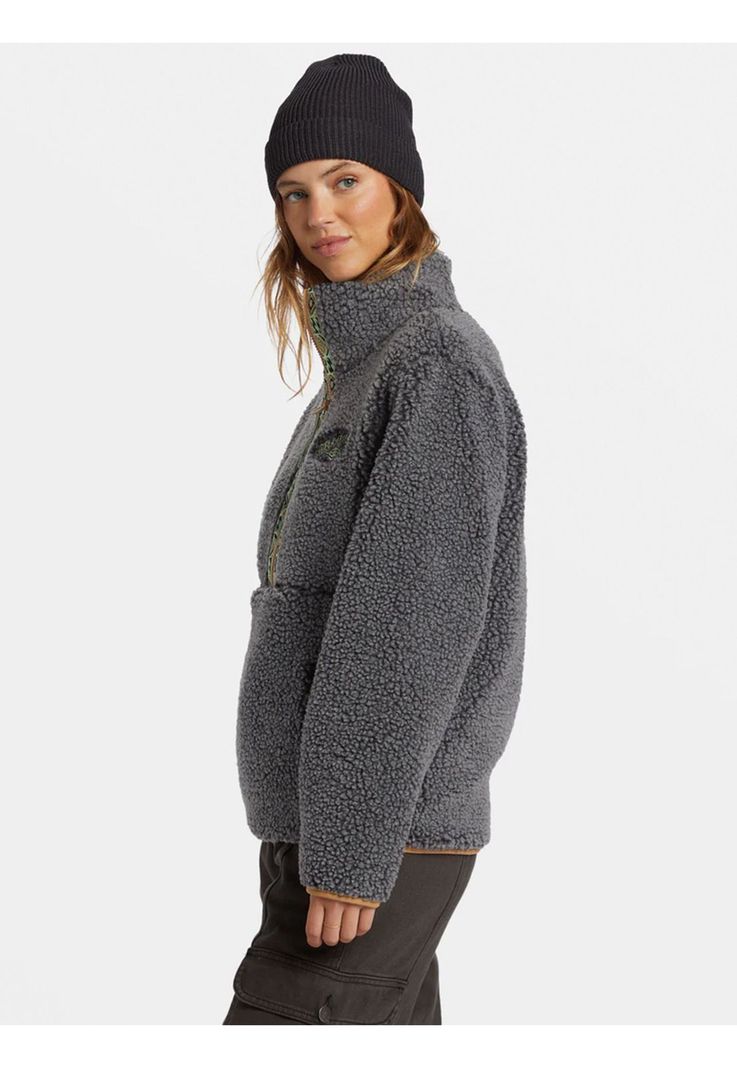 Polar Mujer Horizon Sherpa Gris A/Div-2