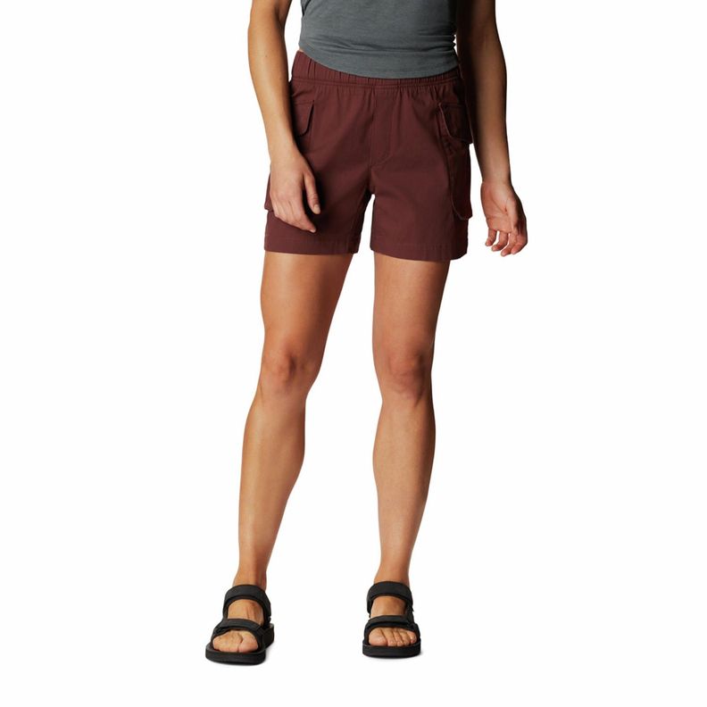 Short Mujer Cascade Pass Cargo Rojo