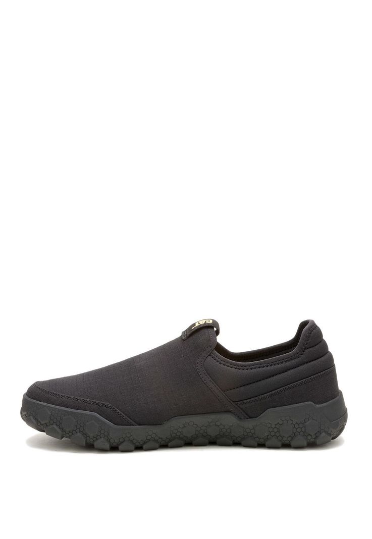 Zapatilla Cuero Hombre Hex Plus Slip On Negro-3