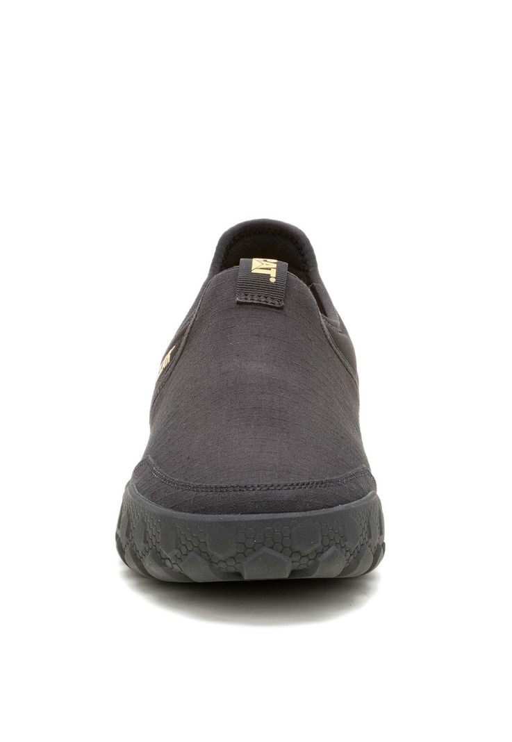 Zapatilla Cuero Hombre Hex Plus Slip On Negro-4