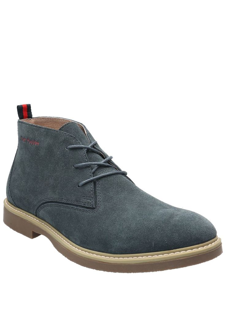 Botin Cuero New Safari Azul-0