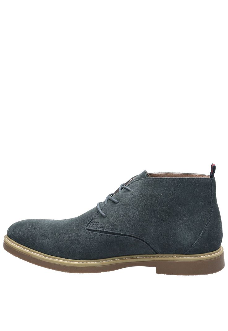 Botin Cuero New Safari Azul-5