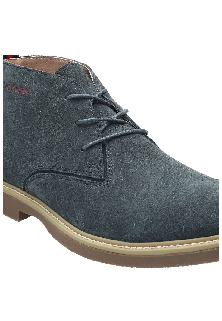 Botin Cuero New Safari Azul-7