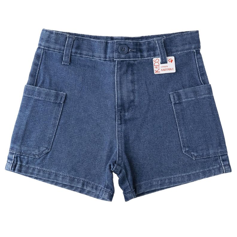Short Pure Niña Algodón Denim