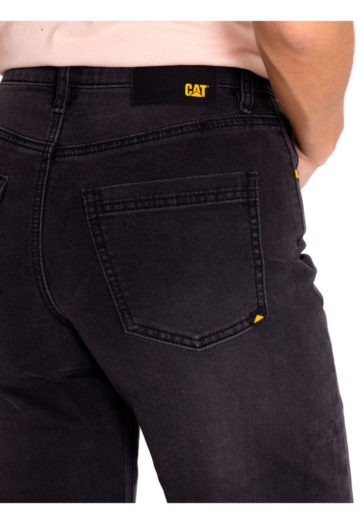 Jeans Wide Leg Mujer Triblend Stretch Gris Denim CAT-5