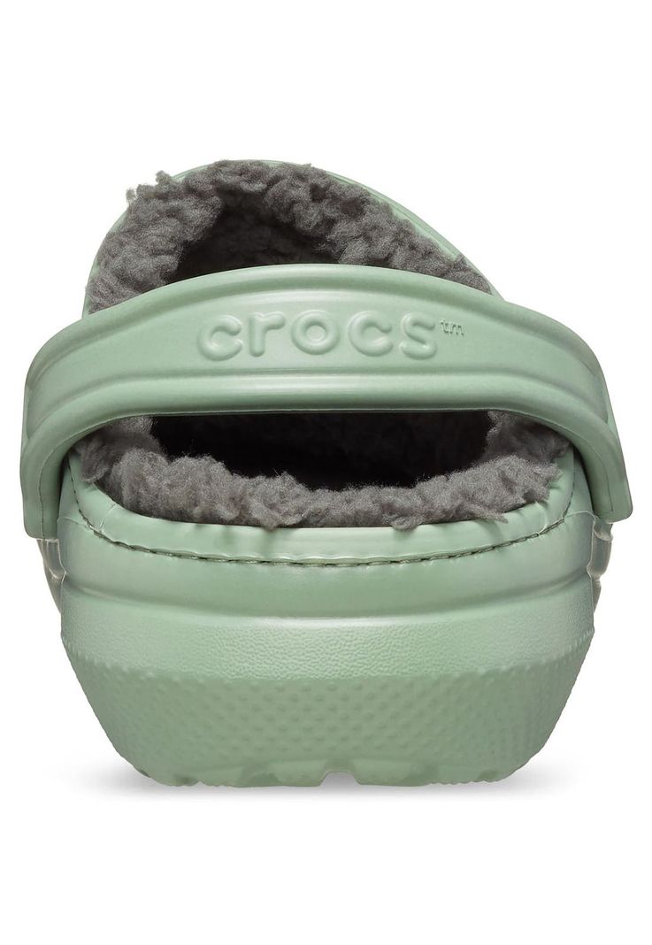 Zueco Crocs Hombre Classic Lined Clog Verde-7
