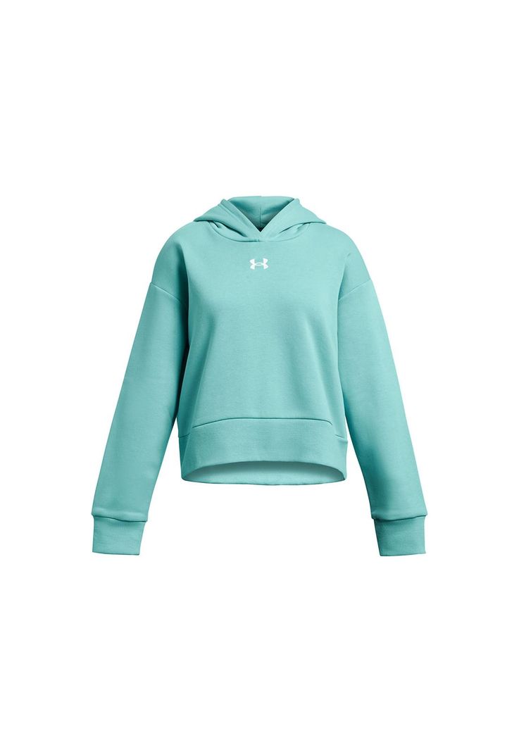 Polerón UA Rival Fleece para niña Verde-0