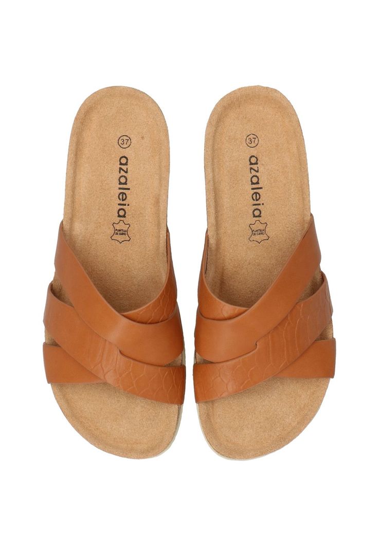 Sandalia Layna Cognac Mujer-7