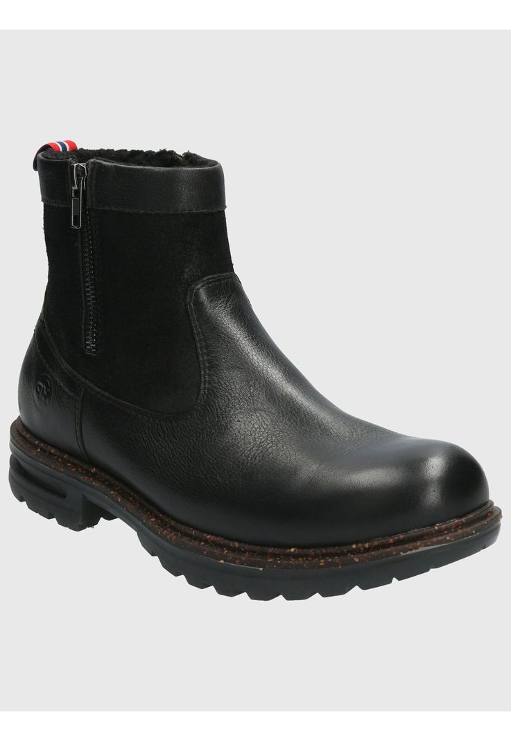 Botin Cuero Hombre Cala Negro-0