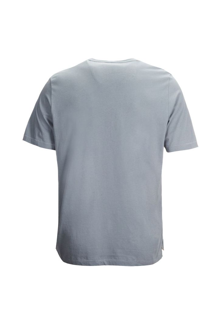 Polera M/C Hombre Orgaprint Café-1
