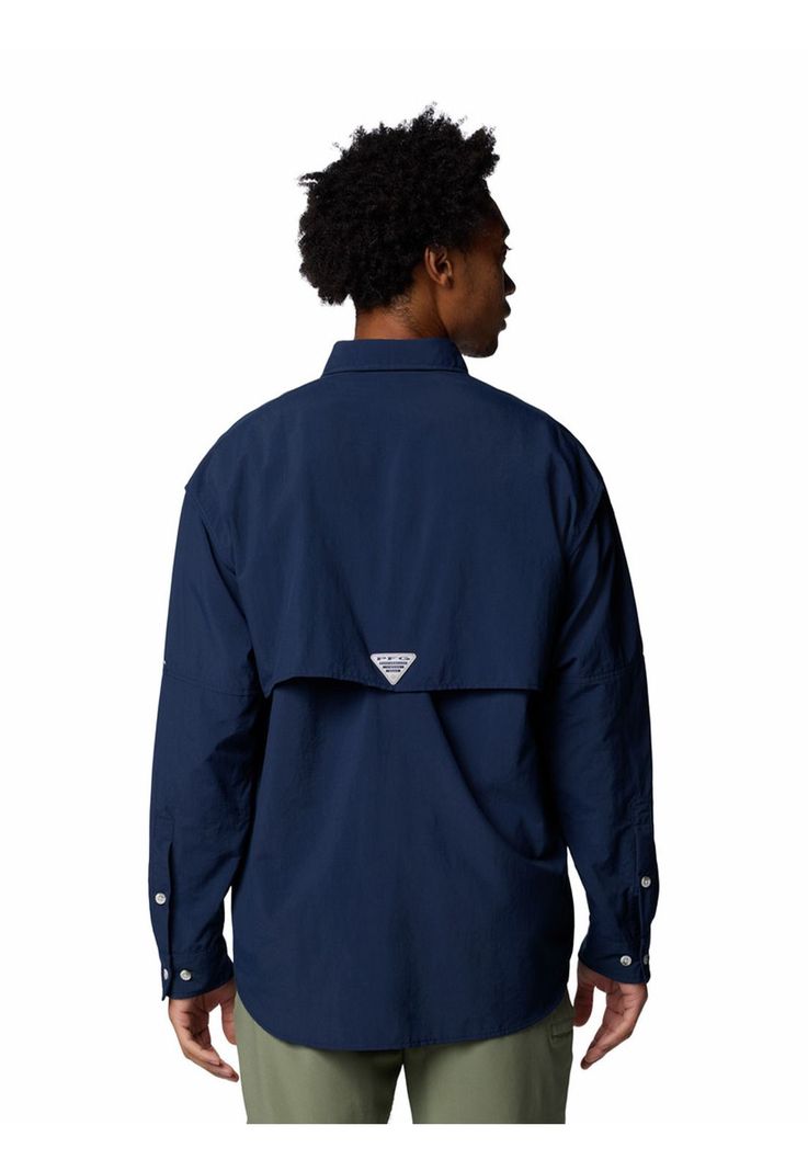 Camisa Manga Larga Hombre Bahama Ii Shirt Azul-5