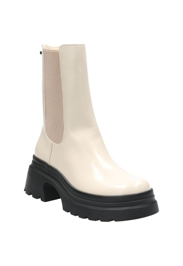 Botín Mujer Audrey Beige-0