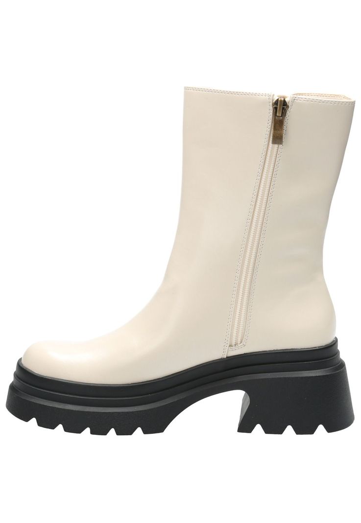 Botín Mujer Audrey Beige-5