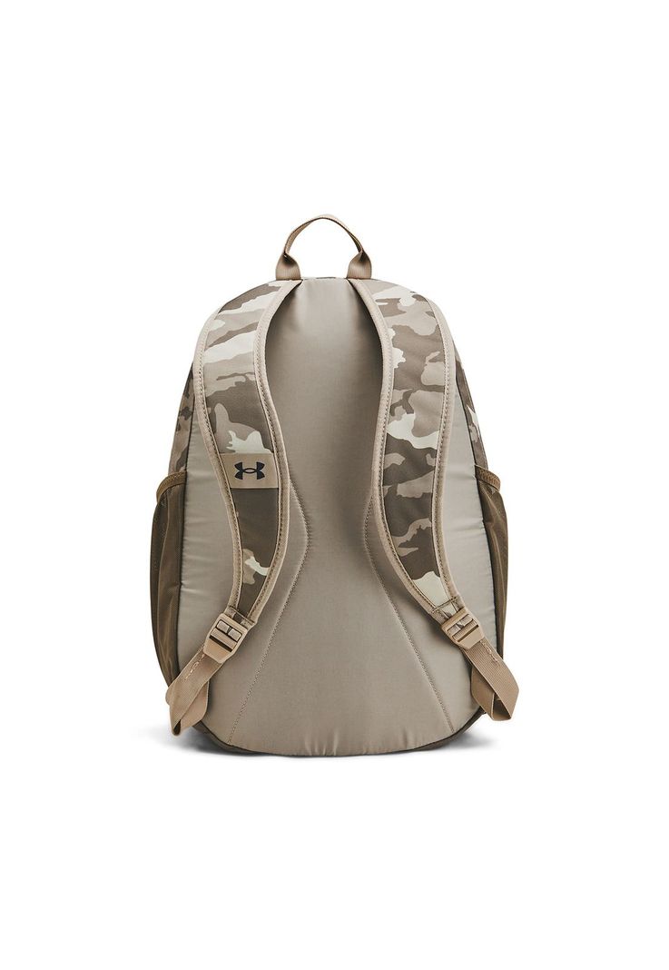 Mochila deportiva unisex UA Hustle Café-1