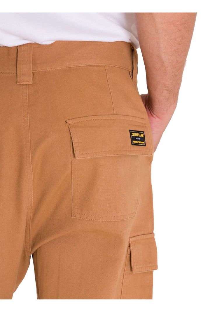 Pantalón Heritage Straight Cargo Hombre Café Claro-5