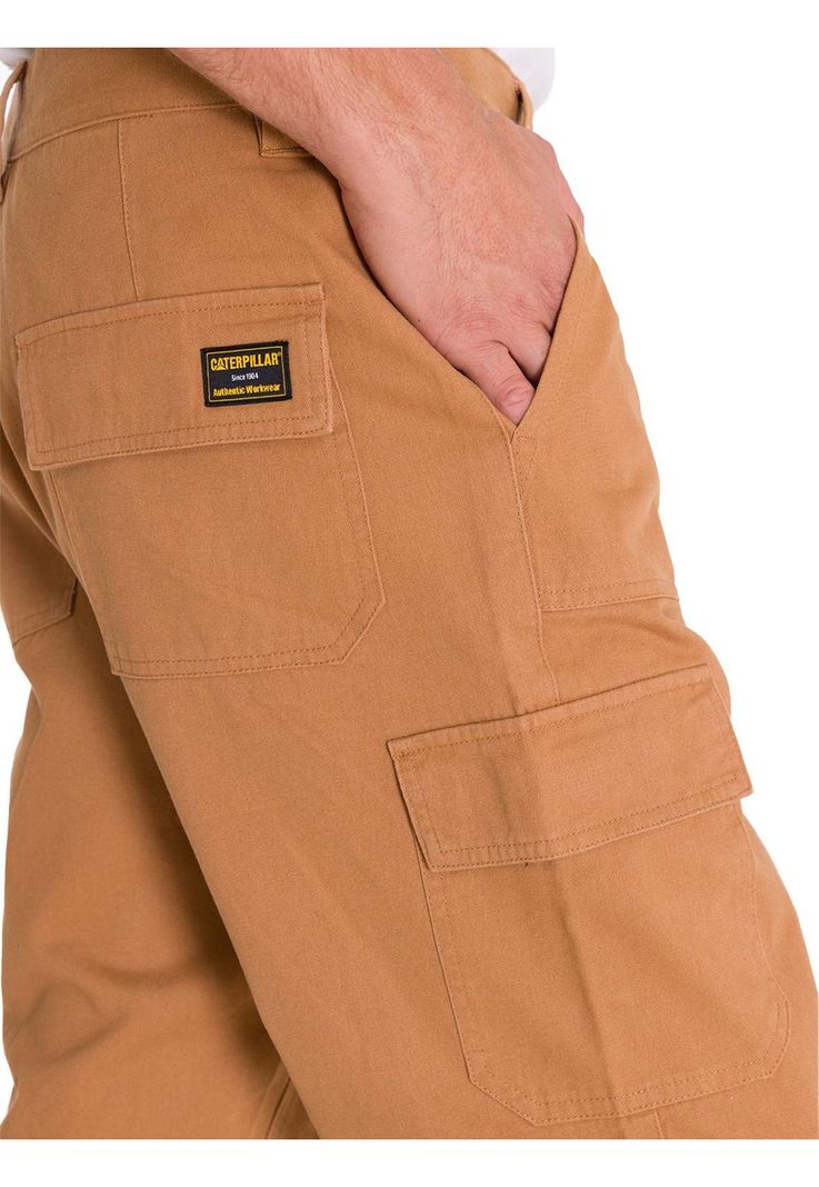 Pantalón Heritage Straight Cargo Hombre Café Claro-6