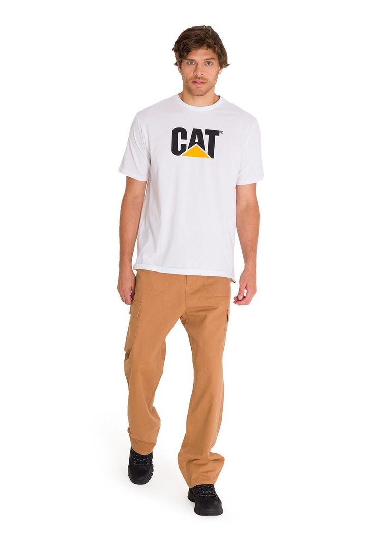 Pantalón Heritage Straight Cargo Hombre Café Claro-7
