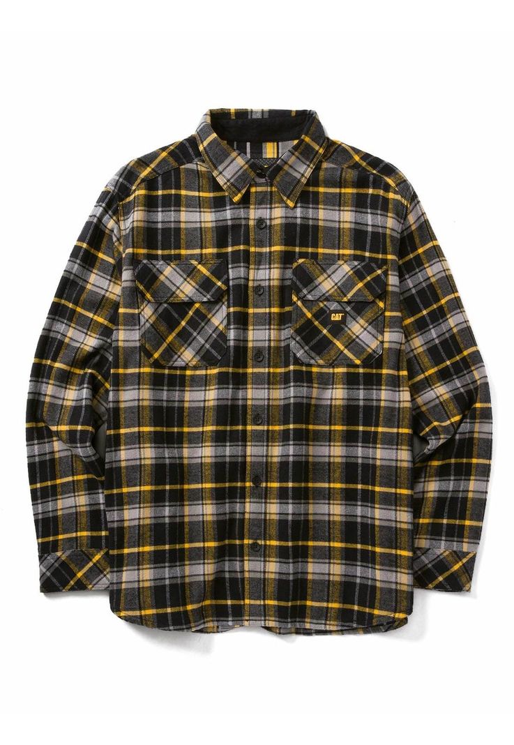 Chaqueta Buffalo Check Hombre Negra-0