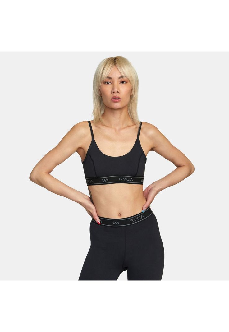 Peto Deportivo Mujer Base Bra J Tops Negro-0
