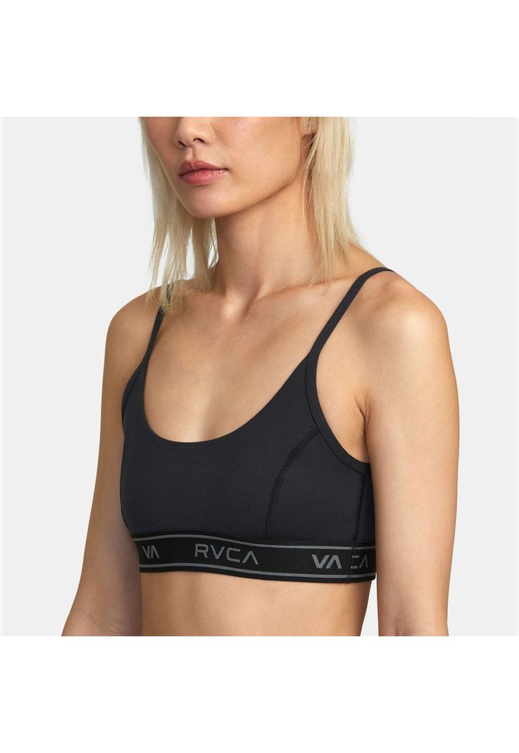 Peto Deportivo Mujer Base Bra J Tops Negro-3