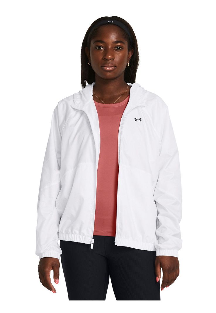 Cortavientos UA SportStyle mujer Blanco-0