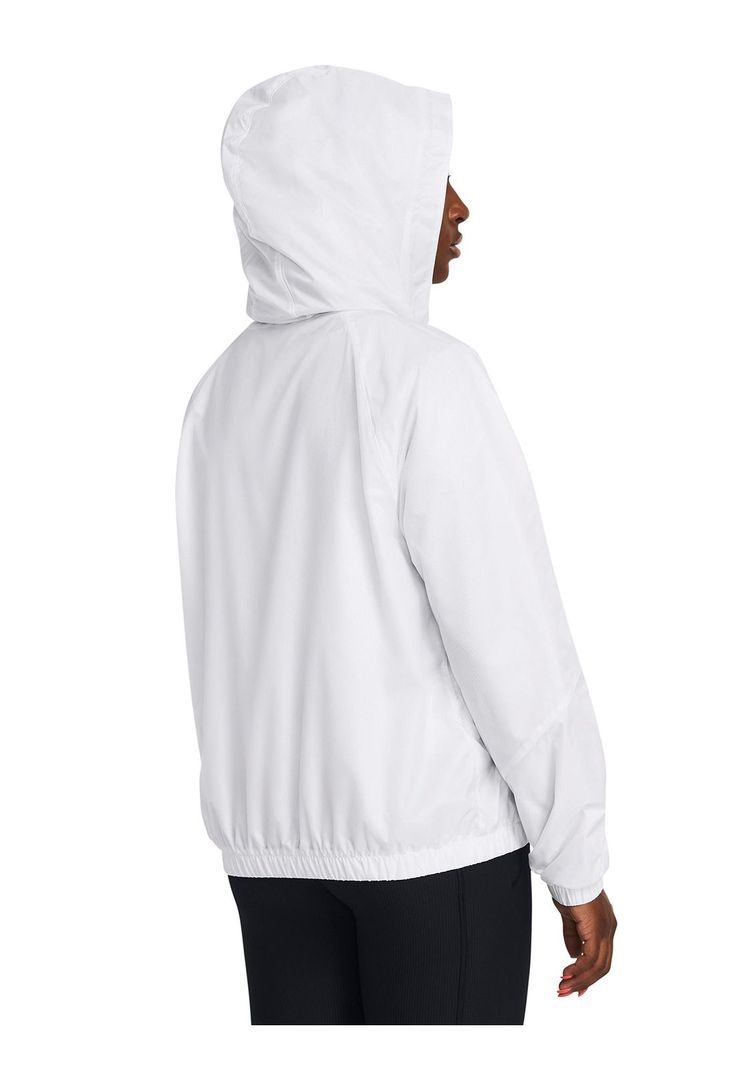Cortavientos UA SportStyle mujer Blanco-1