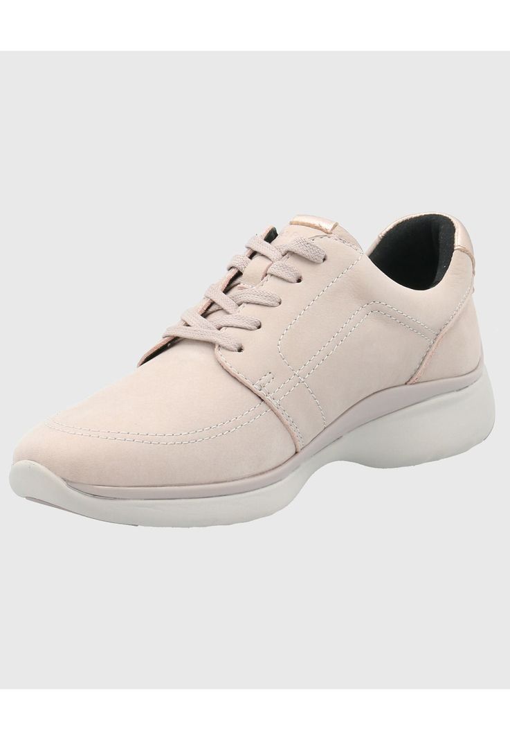 Zapatilla Cuero Mujer Goss Café-4