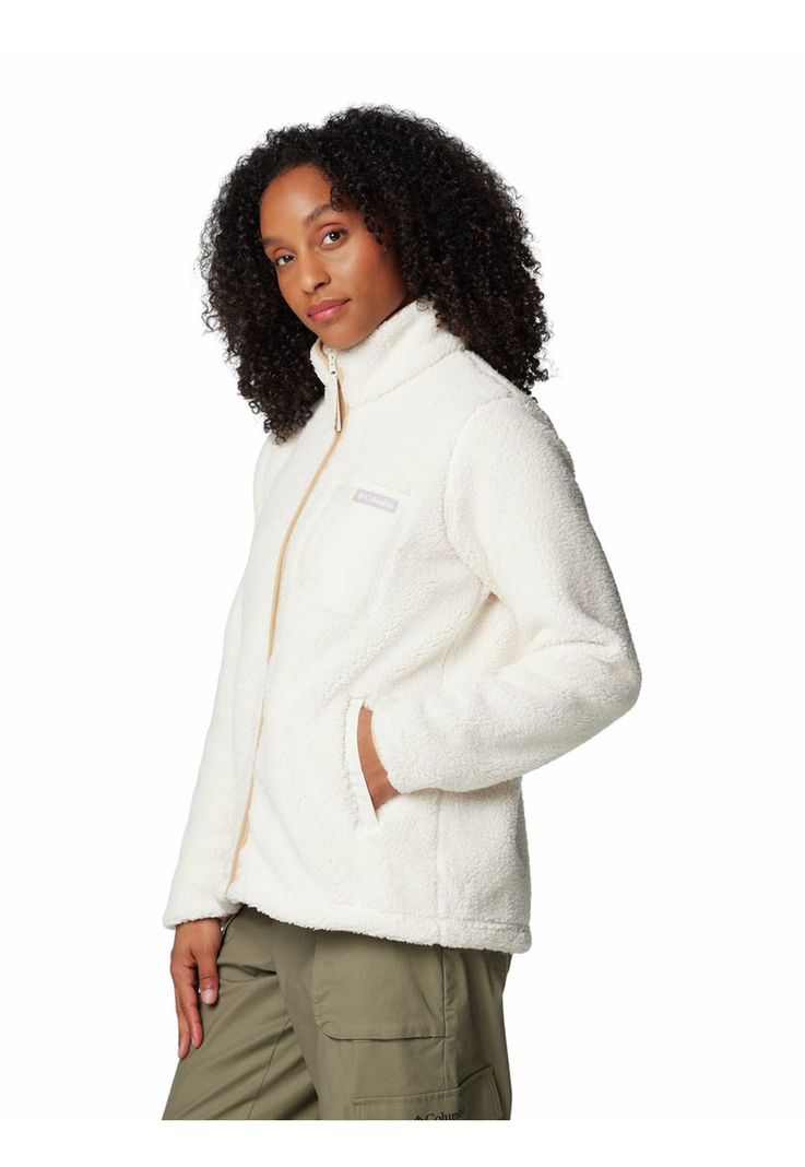 Polar Mujer West Bend Full Zip Blanco-1