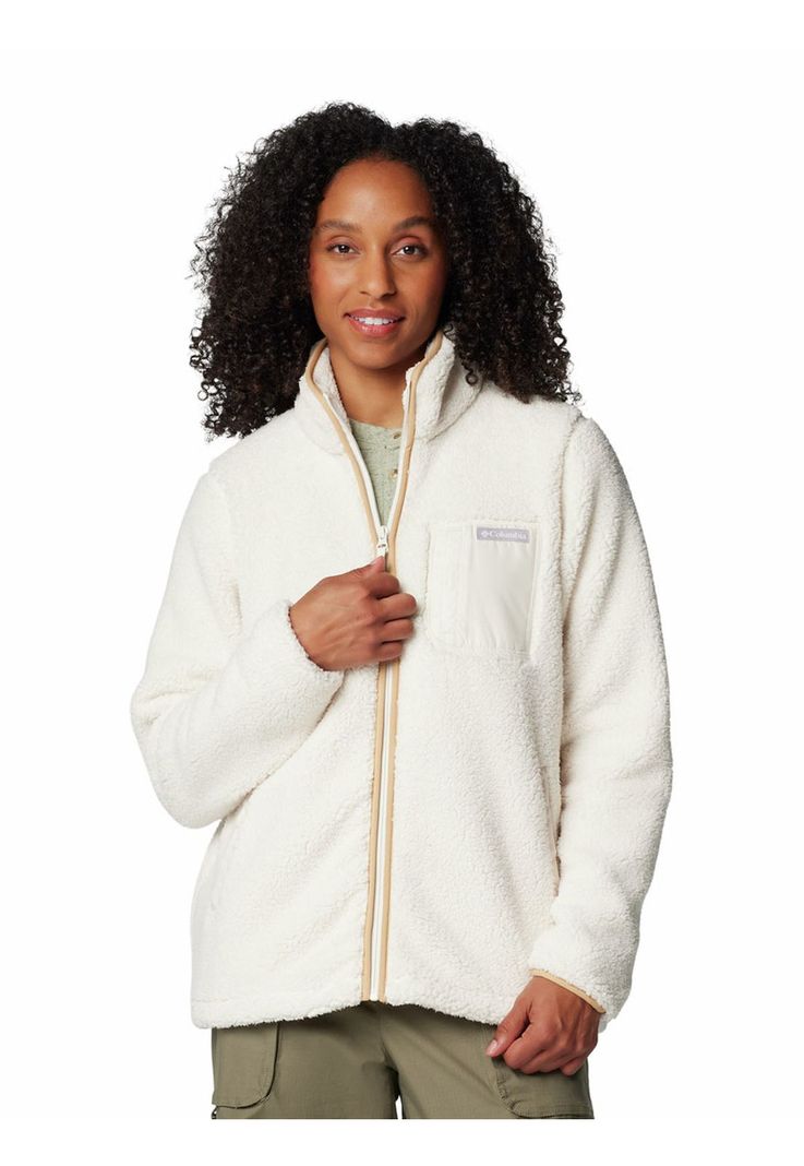 Polar Mujer West Bend Full Zip Blanco-5