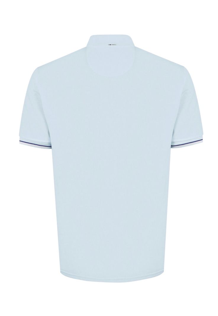 Polera Algodón Orgánic Celeste Mitchell Hombre -1