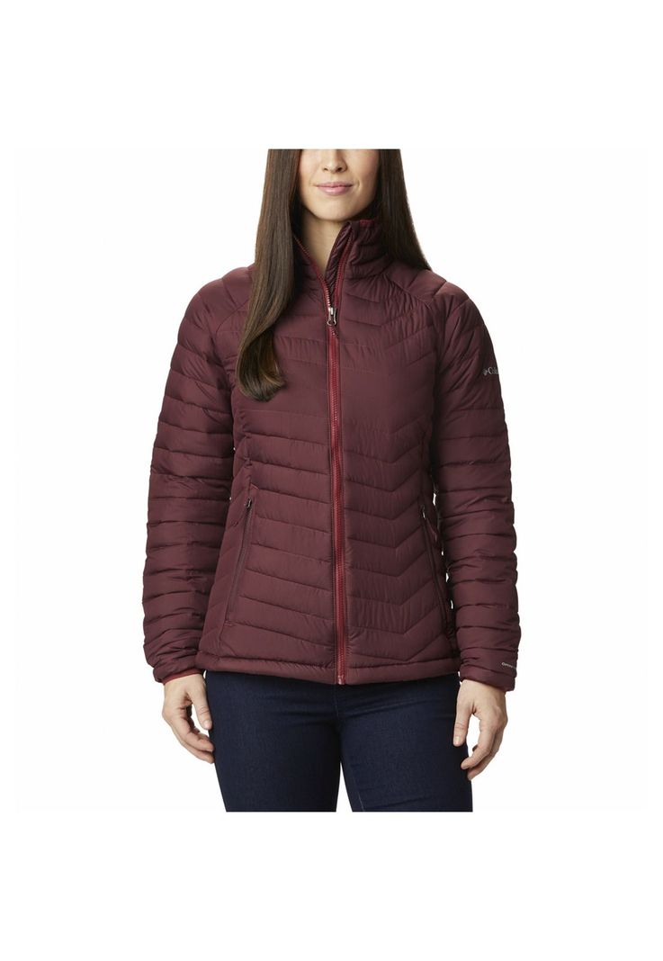 Parka Mujer Powder Lite Jacket Burdeo-0