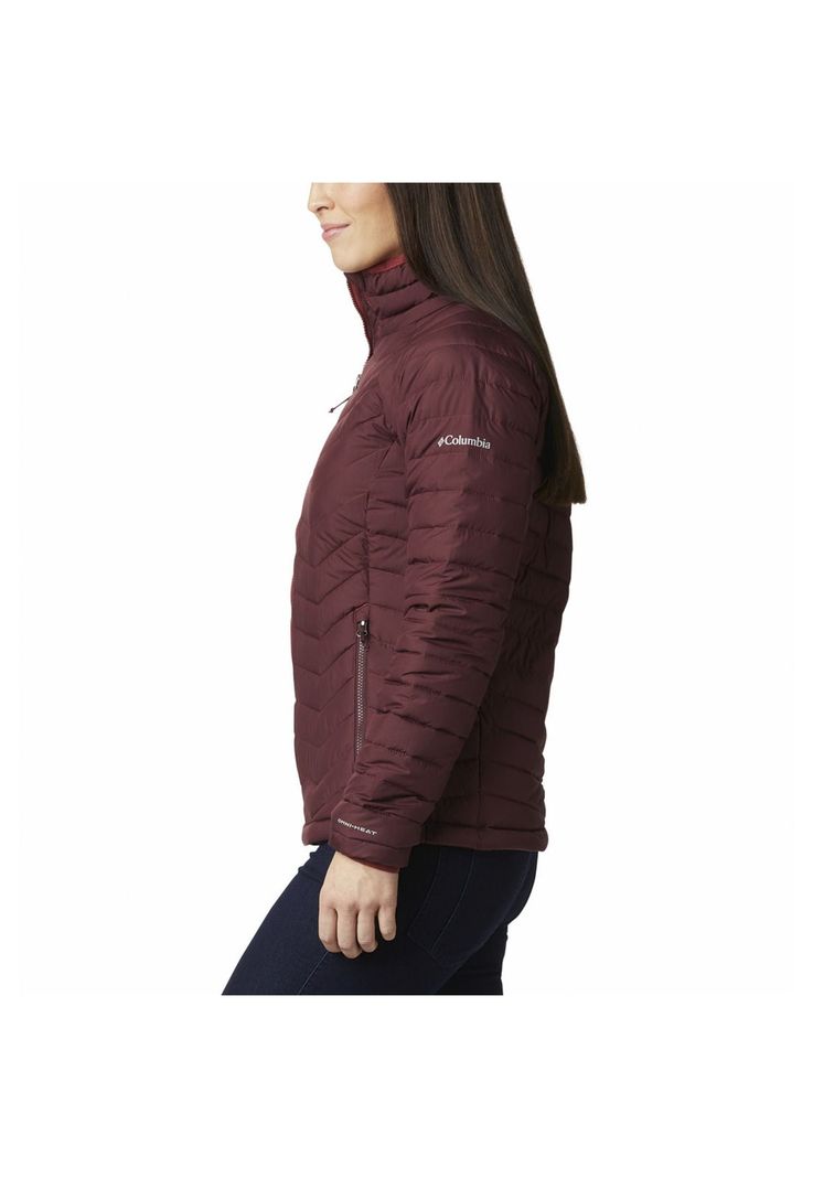 Parka Mujer Powder Lite Jacket Burdeo-1